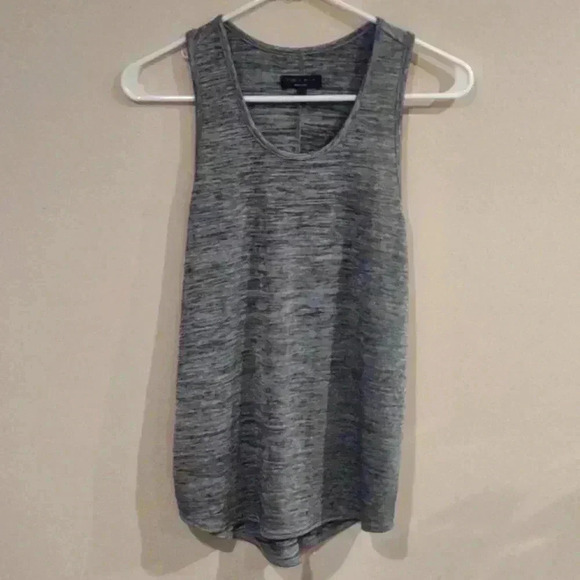 rag & bone Tops - Rag & Bone Silver/black Metallic Tank top size‎ small